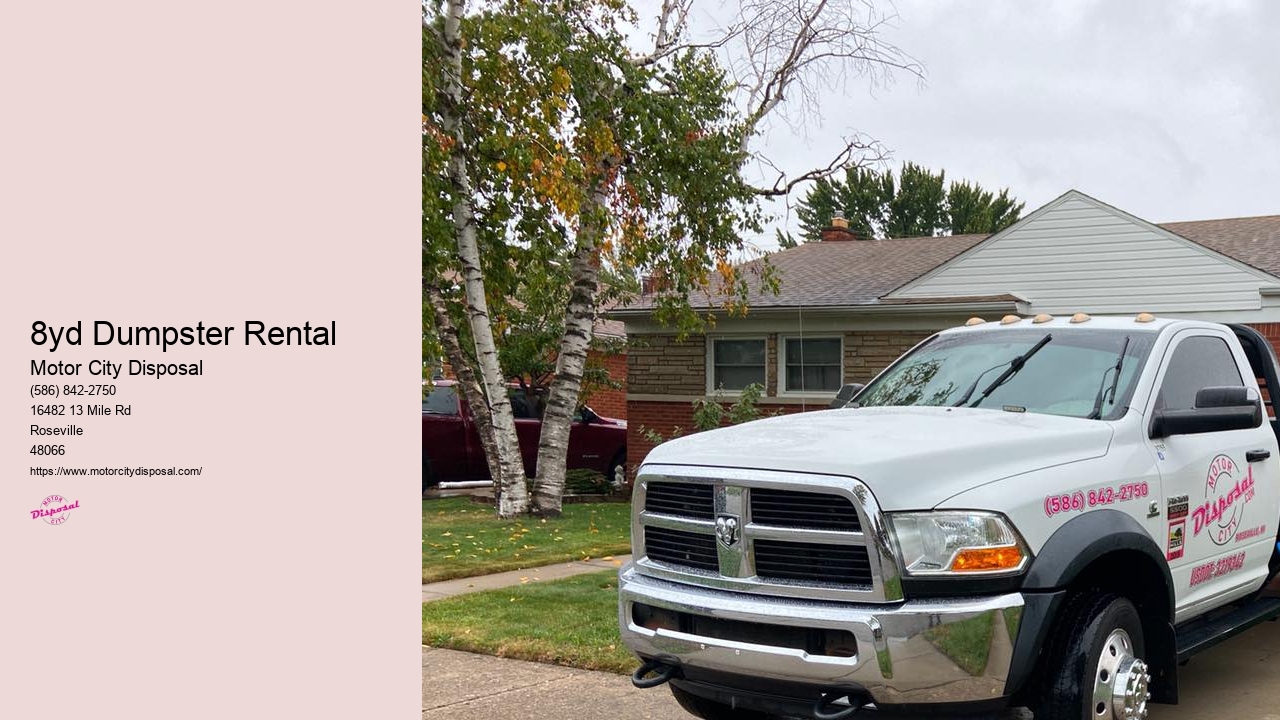 8yd Dumpster Rental
