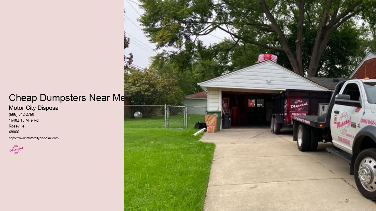 Cheap Dumpster Rental