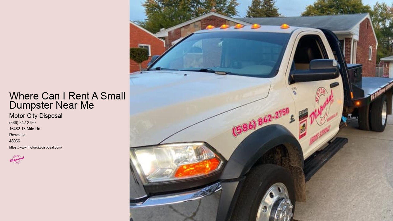 Inexpensive Dumpster Rental Near Me